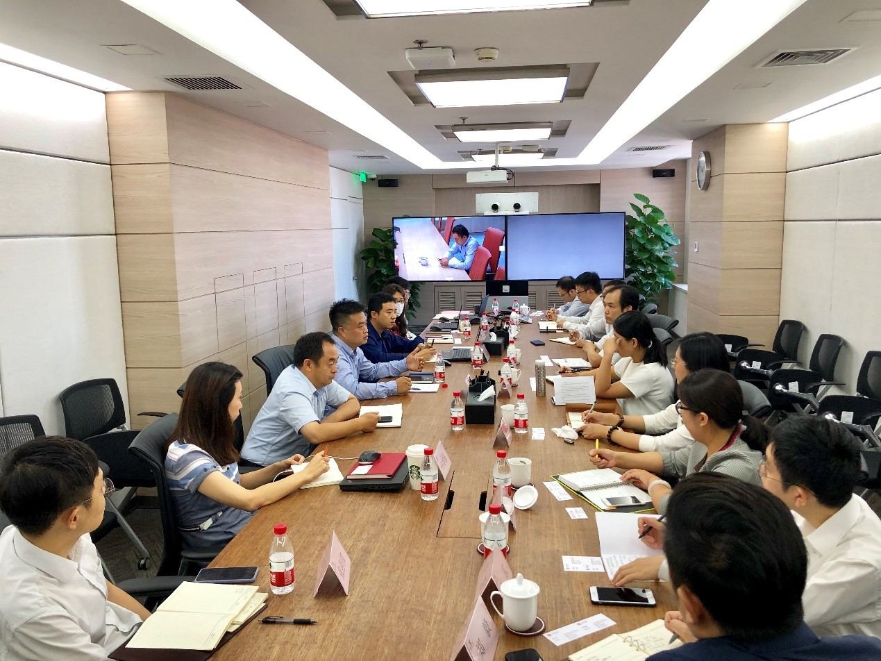中信金屬與中信銀行開展業(yè)務(wù)交流